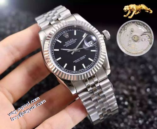 ステンレス 2021秋冬 ロレックス ROLEX 日付表示 コスパ最高のプライス ロレックスコピー 多色選択可 サファイヤクリスタル風防