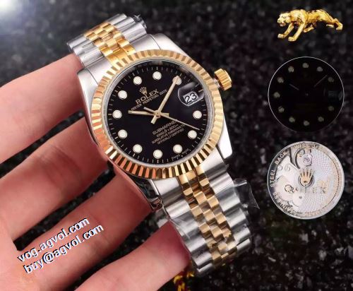 ステンレス 2021秋冬 ロレックス ROLEX 日付表示 コスパ最高のプライス ロレックスコピー 多色選択可 サファイヤクリスタル風防