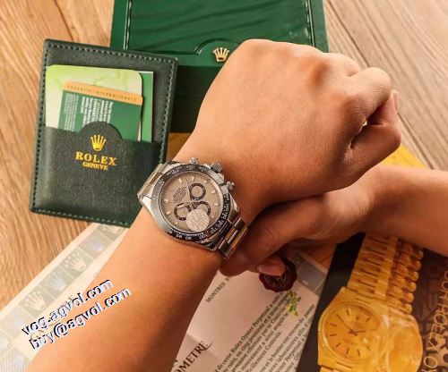 2021秋冬 ロレックス ROLEX 6針クロノグラフ ミネラル水晶ガラス お洒落に魅せる ロレックスブランド コピー ステンレス 多色選択可