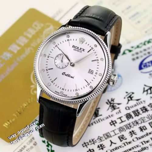 腕時計 多色選択可 2021秋冬 ロレックス ROLEX レザー ベルト ロレックスコピーブランド 海外セレブ愛用 カレンダー機能付き