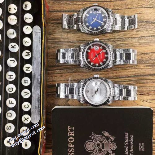 2021秋冬 ロレックス ROLEX 豊富なサイズ ロレックスブランドスーパーコピー セール中 多色選択 ステンレス ウォッチ カレンダー機能付き
