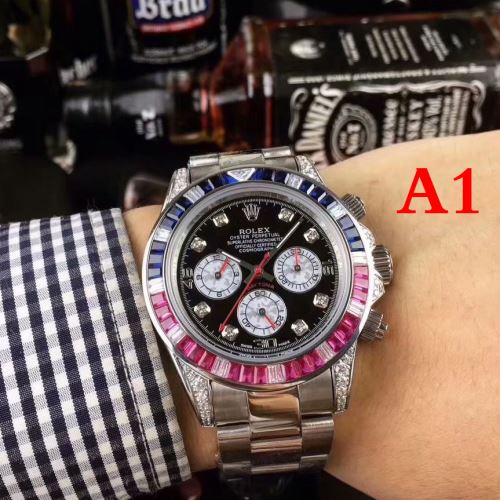 3色可選 ステンレス 上品上質 2021秋冬 ロレックス ROLEX コーティングガラス 6針クロノグラフ セール中 ロレックスブランド コピー