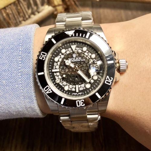 4色可選 回転ベゼル 夜光効果 日付表示 耐久性のある 2021秋冬 ロレックス ROLEX 进口西铁城机械 サファイヤクリスタル風防 ロレックスブランドスーパーコピー