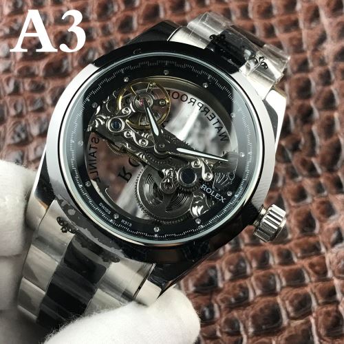 3色可選 ステンレス コーティングガラス  2021秋冬 ロレックス ROLEX 原装超薄进口两针机芯 2針 機械式 存在感のある ROLEXブランド 偽物 通販