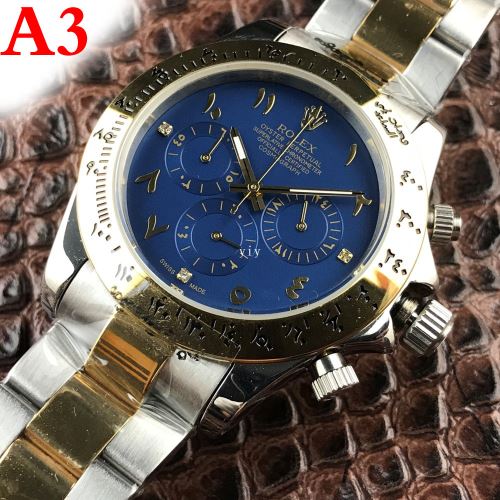 ミネラルガラス 6針クロノグラフ ROLEXコピーブランド 2021秋冬 ロレックス ROLEX メッキ18K金 4色可選 全自动机械机芯 ファッション 人気