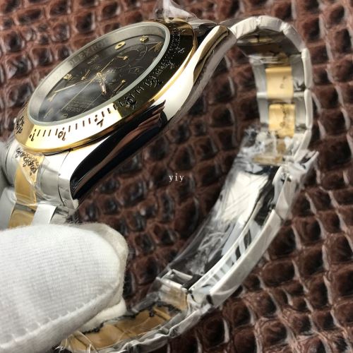 ミネラルガラス 6針クロノグラフ ROLEXコピーブランド 2021秋冬 ロレックス ROLEX メッキ18K金 4色可選 全自动机械机芯 ファッション 人気