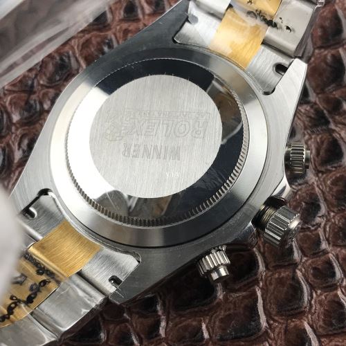 ミネラルガラス 6針クロノグラフ ROLEXコピーブランド 2021秋冬 ロレックス ROLEX メッキ18K金 4色可選 全自动机械机芯 ファッション 人気
