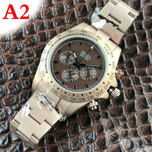 限定セール 2色可選 6針クロノグラフ 2021秋冬 ロレックス ROLEX ステンレス コーティングガラス 極上の着心地 ROLEXブランドスーパーコピー
