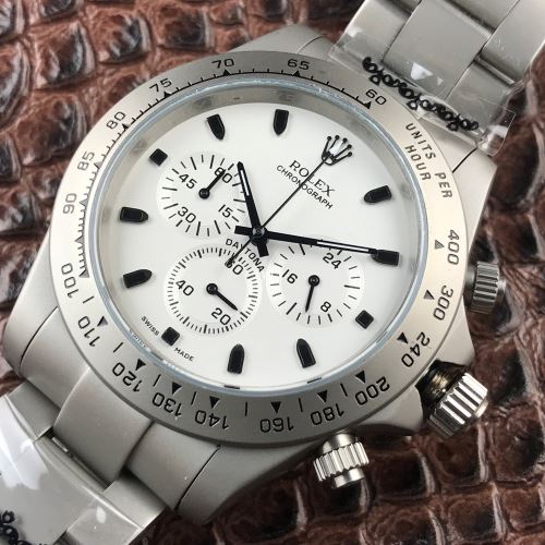 限定セール 2色可選 6針クロノグラフ 2021秋冬 ロレックス ROLEX ステンレス コーティングガラス 極上の着心地 ROLEXブランドスーパーコピー