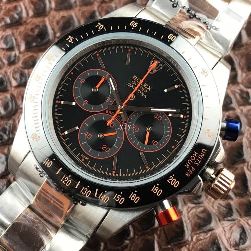 ミネラルガラスロレックススーパーコピー 耐久性のある 2021秋冬 ロレックス ROLEX 自動巻き ムーブメント ステンレス 2色可選 6針クロノグラフ