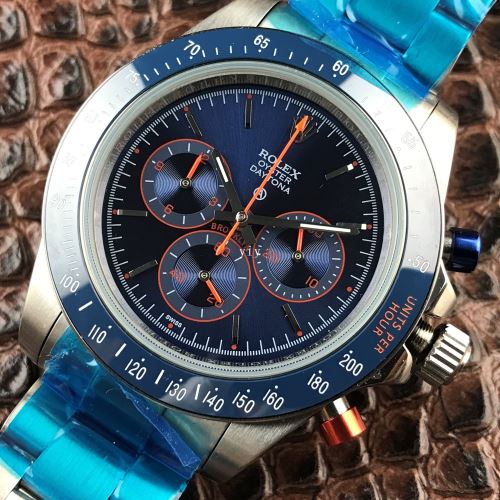 ミネラルガラスロレックススーパーコピー 耐久性のある 2021秋冬 ロレックス ROLEX 自動巻き ムーブメント ステンレス 2色可選 6針クロノグラフ