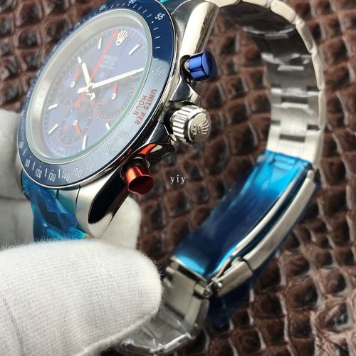 ミネラルガラスロレックススーパーコピー 耐久性のある 2021秋冬 ロレックス ROLEX 自動巻き ムーブメント ステンレス 2色可選 6針クロノグラフ