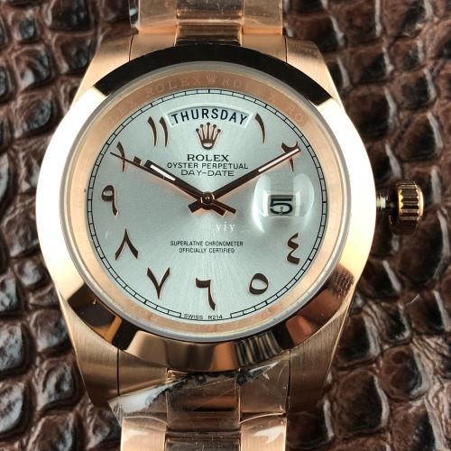 セール中 メッキ18K金 コーティング高密度鏡面 日付表示 2021秋冬 ロレックス ROLEX 超目玉 ロレックスブランド 偽物 通販 2色可選