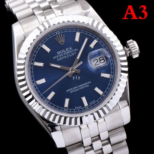 3色可選 ロレックスコピーブランド 日付表示 2021秋冬 ロレックス ROLEX 煌びやかな仕上がり ミディアムフェイス ステンレス デザイン性の高い
