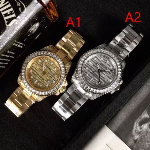 コーティング高密度鏡面 ポップ ROLEX偽物ブランド 2021秋冬 ロレックス ROLEX 2色可選  自動巻き ムーブメン ダイヤベゼル