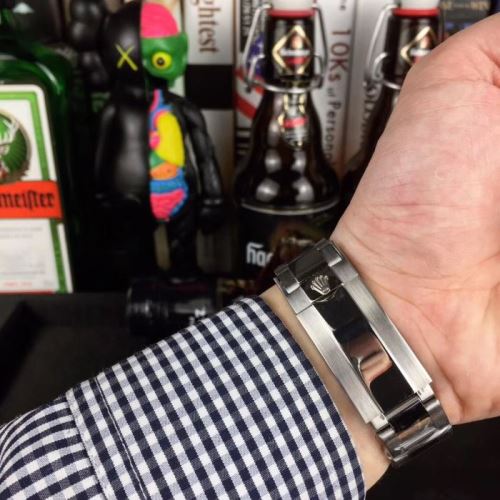 コーティング高密度鏡面 ポップ ROLEX偽物ブランド 2021秋冬 ロレックス ROLEX 2色可選  自動巻き ムーブメン ダイヤベゼル