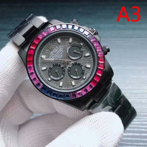 ミネラルガラス 2021秋冬 ロレックス ROLEX 5色可選 全自动机械机芯 6針クロノグラフ コスパ最高のプライス ロレックスブランドコピー