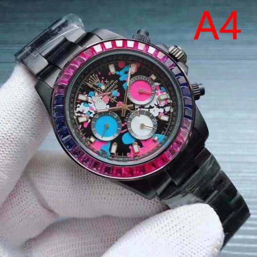 ミネラルガラス 2021秋冬 ロレックス ROLEX 5色可選 全自动机械机芯 6針クロノグラフ コスパ最高のプライス ロレックスブランドコピー