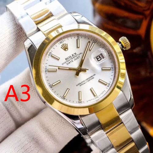 全自动机械机芯 2021秋冬 ロレックス ROLEX ステンレス サファイヤクリスタル風防 カレンダー機能付き 6色可選 おすすめ/オススメ ROLEXブランド コピー