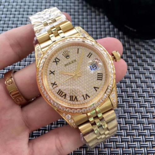 2色可選 セール中 ROLEXスーパーコピー 2021秋冬 ロレックス ROLEX ダイヤベゼル 上級水晶ガラス 原装石英机芯 カレンダー機能付き