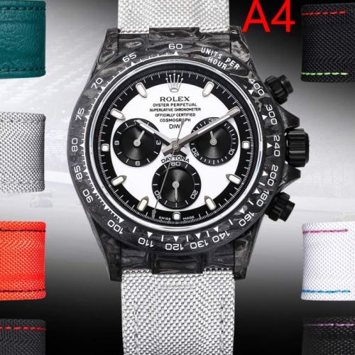 牛革布地ベルト 2021秋冬 ロレックス ROLEX 9色可選 サファイヤクリスタル風防 6針クロノグラフ 風合いが出る ROLEXコピー ブランド