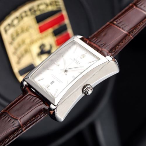 ROLEXコピーブランド 进口西铁城机械 牛革布地ベルト 2021秋冬 ロレックス ROLEX コーティングガラス スクエアフェイス 4色可選 最安値に挑戦