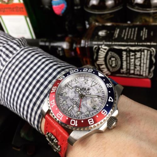 日付表示 ROLEX偽物ブランド 2021秋冬 ロレックス ROLEX 牛革布地ベルト サファイヤクリスタル風防 自動巻き 人気販売中