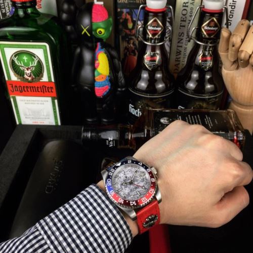 日付表示 ROLEX偽物ブランド 2021秋冬 ロレックス ROLEX 牛革布地ベルト サファイヤクリスタル風防 自動巻き 人気販売中