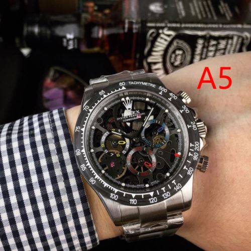 2021秋冬 ロレックス ROLEX 透かし彫りムーブメント 先行販売 上級水晶ガラス 夜光効果 限定セール 8色可選 ROLEXスーパーコピー