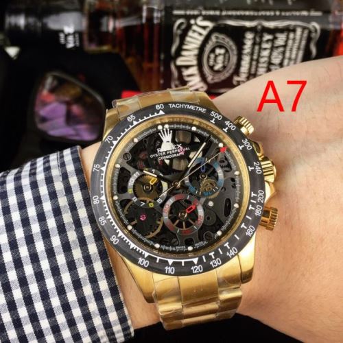 2021秋冬 ロレックス ROLEX 透かし彫りムーブメント 先行販売 上級水晶ガラス 夜光効果 限定セール 8色可選 ROLEXスーパーコピー