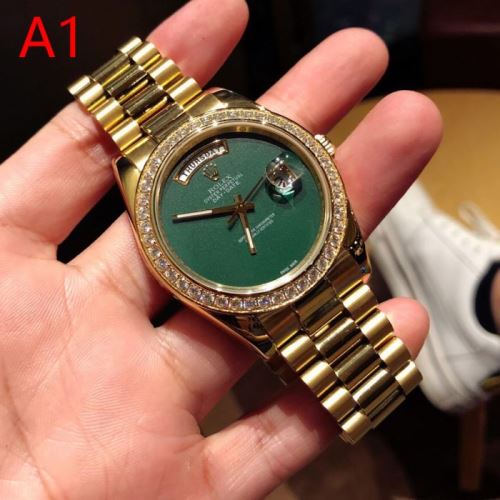 メッキ18K金 カレンダー機能付き 豊富なサイズ ROLEXスーパーコピー 2021秋冬 ロレックス ROLEX サファイヤクリスタル風防 3色可選