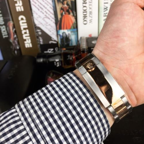 コーティング高密度鏡面 ダイヤ付き時計ケース カレンダー機能付き ROLEXブランドコピー 2021秋冬 ロレックス ROLEX 进口西铁城机械 3色可選