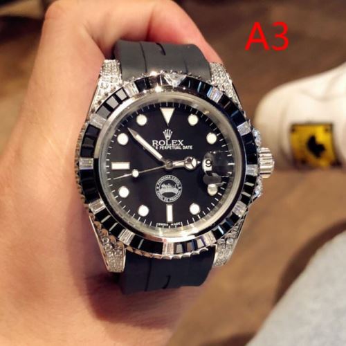 ダイヤ付き時計ケース 5色可選 全自动机械机芯 サファイヤクリスタル風防 2021秋冬 ロレックス ROLEX 日付表示 高品質 人気 ロレックスコピー
