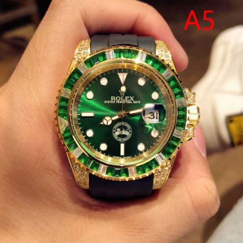 ダイヤ付き時計ケース 5色可選 全自动机械机芯 サファイヤクリスタル風防 2021秋冬 ロレックス ROLEX 日付表示 高品質 人気 ロレックスコピー