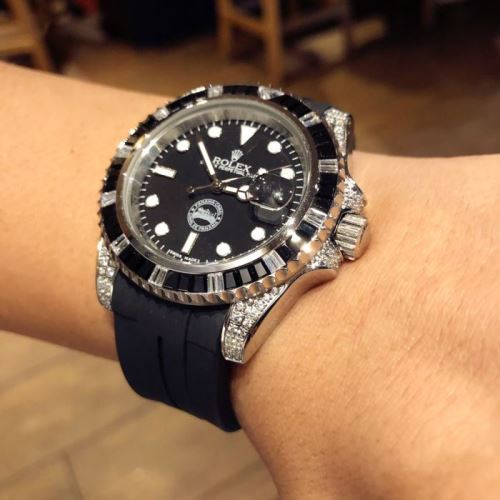 ダイヤ付き時計ケース 5色可選 全自动机械机芯 サファイヤクリスタル風防 2021秋冬 ロレックス ROLEX 日付表示 高品質 人気 ロレックスコピー