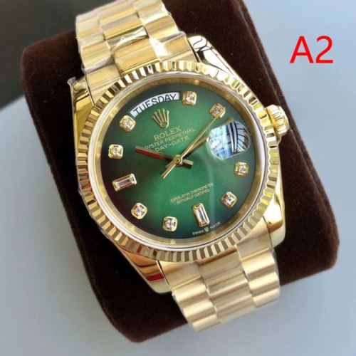機械式 サファイヤクリスタル風防  2021秋冬 ロレックス ROLEX ステンレス カレンダー機能付き 3色可選 高級感ある ロレックスコピー ブランド