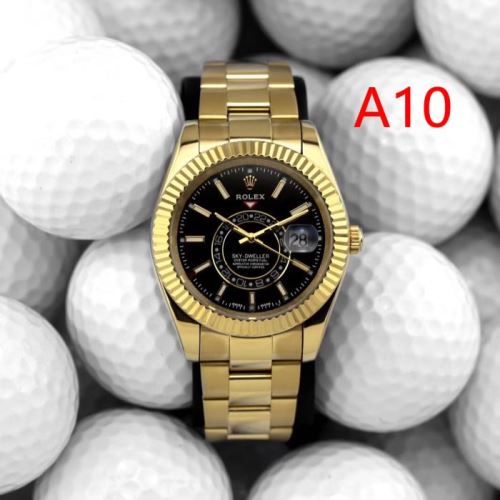 10色可選 カレンダー機能付き 2021秋冬 ロレックス ROLEX サファイヤクリスタル風防 個性的なデザ ロレックススーパーコピー 激安