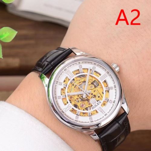 全自动机械机芯 人気商品登場 11色可選2021秋冬 ロレックス ROLEX 牛革布地ベルト コーティングガラス デザイン ロレックスコピーブランド