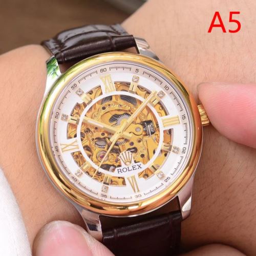 全自动机械机芯 人気商品登場 11色可選2021秋冬 ロレックス ROLEX 牛革布地ベルト コーティングガラス デザイン ロレックスコピーブランド