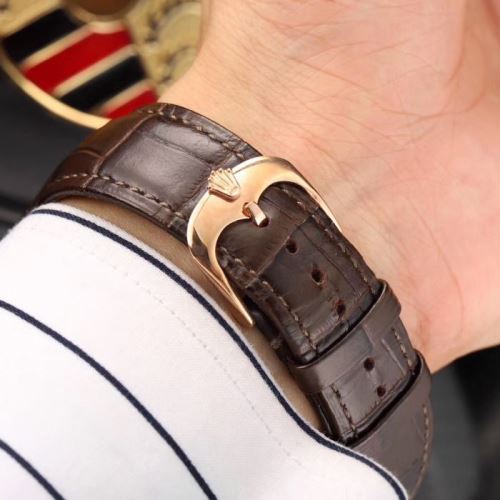 4色可選 カレンダー機能付き 2021秋冬 ロレックス ROLEX コーティング高密度鏡面 牛革布地ベルト 上品上質 ロレックスブランドスーパーコピー