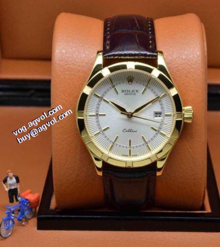 ロレックスコピーブランド 2021春夏 ロレックス ROLEX 売れ筋のいい 多色選択可 ウォッチ 機械式（自動巻き）ムーブメント レザー ベルト