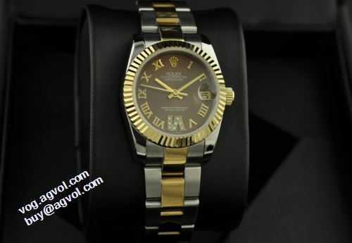 カレンダー機能付き ロレックス ROLEX 上品な輝きを放つ形 2021 黒文字盤 ロレックスブランドコピー 機械式（自動巻き）ムーブメント  使い勝手抜群 コーティングガラス