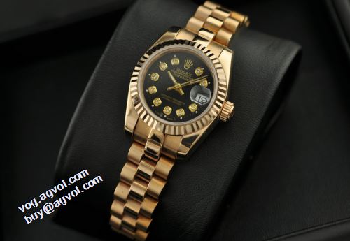 自動巻き ムーブメント ロレックスブランドスーパーコピー 2021 極上の着心地 ロレックス ROLEX ダイヤなし時計ケース 黒文字盤 ローズゴールド ベルト
