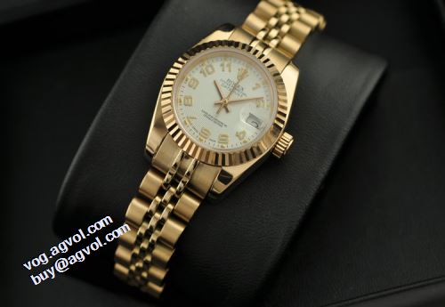 デザイン性の高い フェイス/時計の文字盤 ロレックス ROLEX 自動巻き ムーブメント ローズゴールド ベルト 白文字盤 2021 ロレックスブランドコピー 女性用腕時計 
