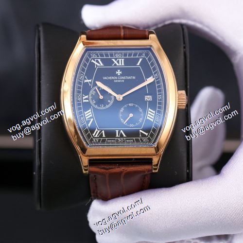 スタイリッシュな印象 VACHERON CONSTANTINブランド コピー 2021春夏 メンズ 腕時計 多色選択可 上級全自動フライホイール機械 ミネラルガラス 41*12mm
