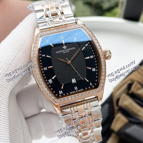 ヴァシュロン コンスタンタンスーパーコピー 2021春夏 首胸ロゴ メンズ 腕時計 多色選択可 41mm*12.5mm 機械式（自動巻き）ムーブメント 316ステンレス