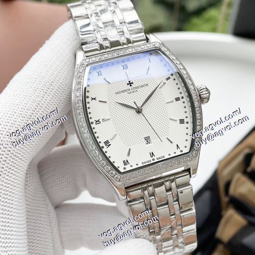 ヴァシュロン コンスタンタンスーパーコピー 2021春夏 首胸ロゴ メンズ 腕時計 多色選択可 41mm*12.5mm 機械式（自動巻き）ムーブメント 316ステンレス