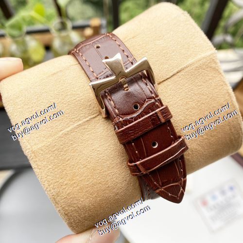 機械式 VACHERON CONSTANTINスーパーコピー 激安 大人気☆NEW!! 2021春夏 メンズ 腕時計 4色可選 42*13mm 星辰月相显示 レザー セール中