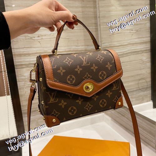 サイズ豊富 2022早春 ルイ ヴィトン LOUIS VUITTON ルイ ヴィトン偽物ブランド 手持ち&ショルダー掛け 2色可選 モノグラム 人気 ランキング 通勤 出張 旅行