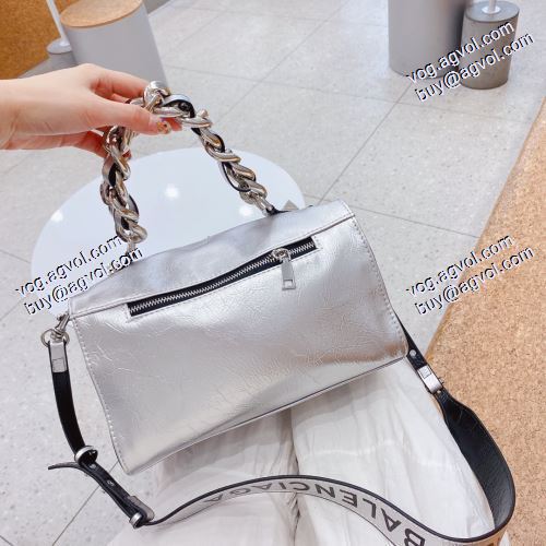  BALENCIAGAブランド コピー 2021春夏 ハンドバッグ バレンシアガ BALENCIAGA 高級感演出 2色可選 ショルダーバッグ 